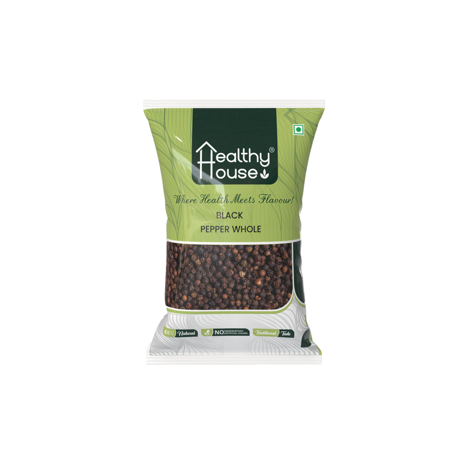 Healthy House Black Pepper (Kali Mirch) Whole