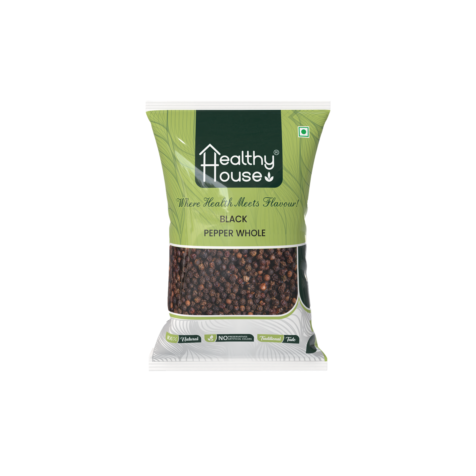 Healthy House Black Pepper (Kali Mirch) Whole
