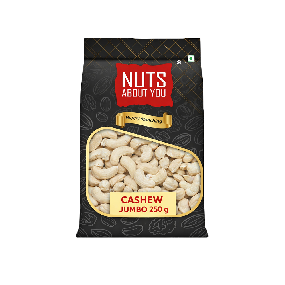Nuts About You Cashew Jumbo Whole W240 - 250 g