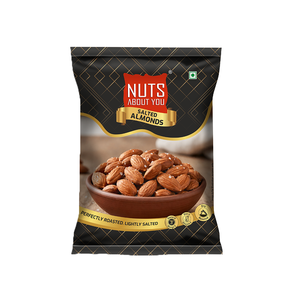 Nuts About You Almonds Salted - 20 g