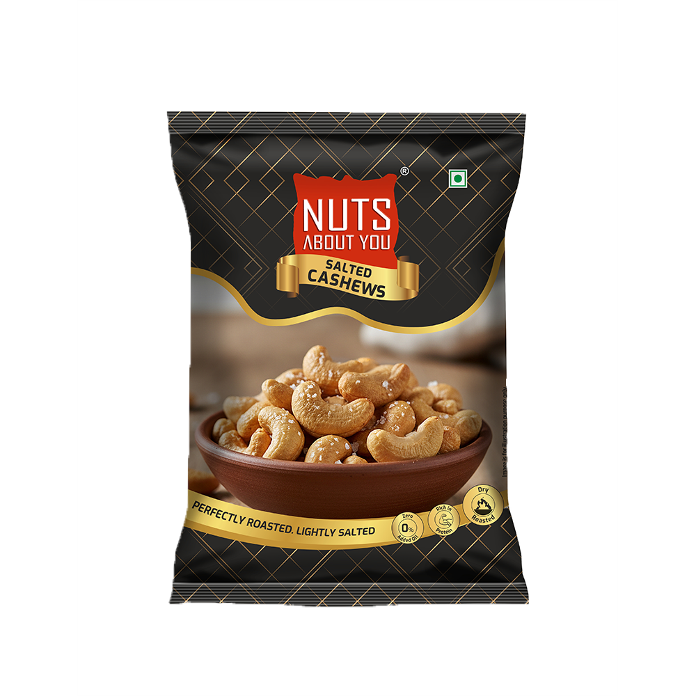 Nuts About You Cashews Salted - 20 g