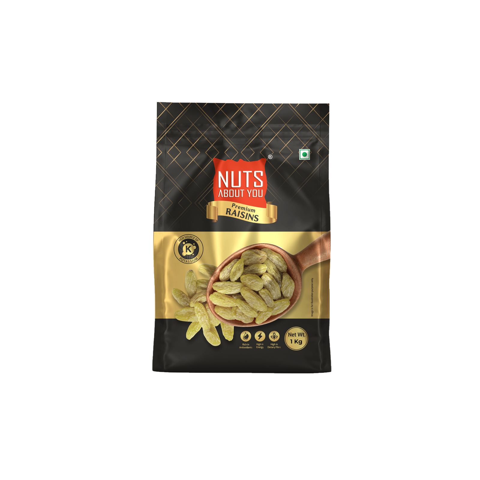 Nuts About You Raisins Long
