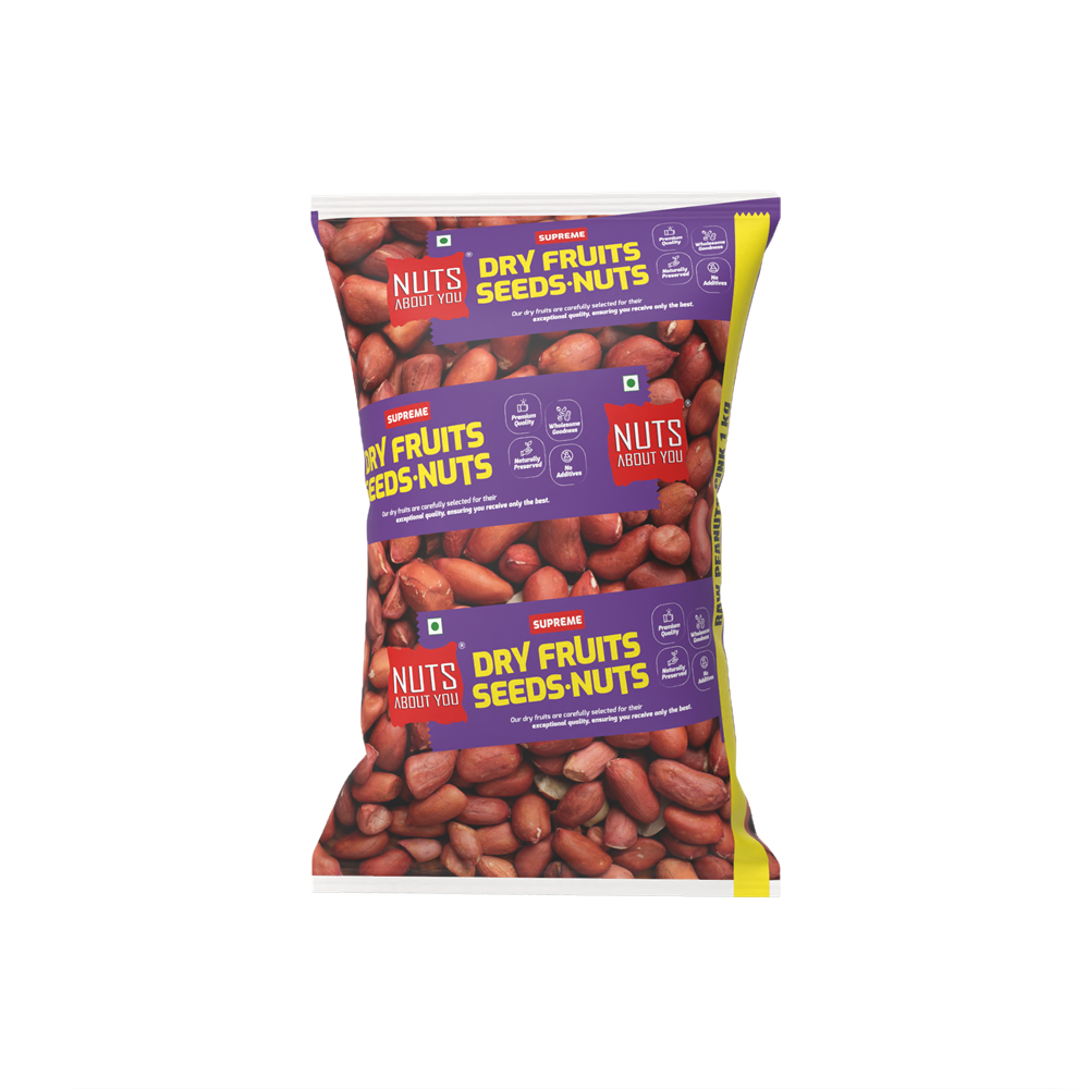 Nuts About You Raw Peanuts Pink
